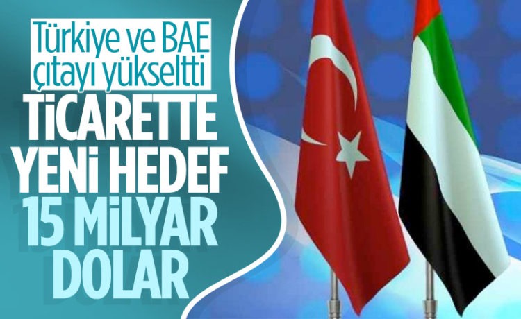 Türkiye ile BAE’nin Ticaret Hacmi Hedefi 15 Milyar Dolar