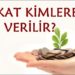 ZEKAT NEDİR? KİMLER ZEKAT VERİR? ZEKAT KİMLERE VERİLİR?