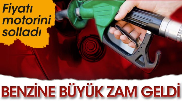 Benzine büyük zam geldi