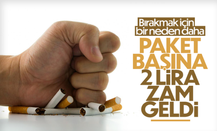 Sigara Fiyatlarına ZAM Geldi
