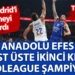 Anadolu Efes üst üste ikinci kez EuroLeague şampiyonu oldu