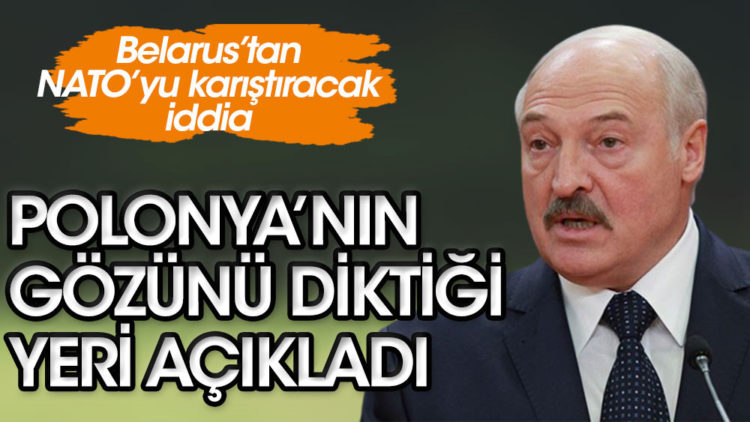 Belarus’tan NATO’yu karıştıracak iddia: