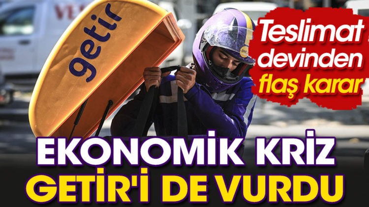 Teslimat devinden flaş karar