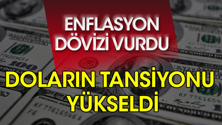 Enflasyon dövizi vurdu! Doların tansiyonu yükseldi