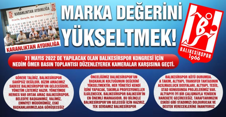 MARKA DEĞERİNİ YÜKSELTMEK!