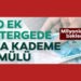 3600 ek göstergede 3 ara kademe formülü