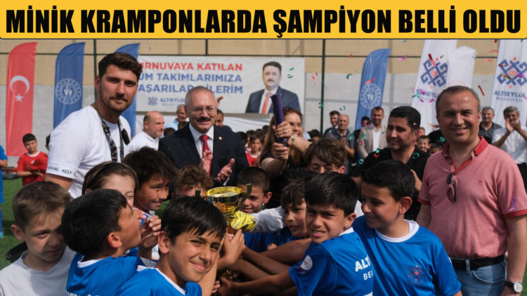MİNİK KRAMPONLARDA ŞAMPİYON BELLİ OLDU