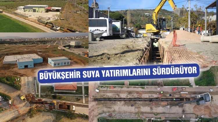 BÜYÜKŞEHİR SUYA YATIRIMLARINI SÜRDÜRÜYOR