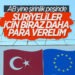 Türkiye’deki Mülteciler İçin Destek