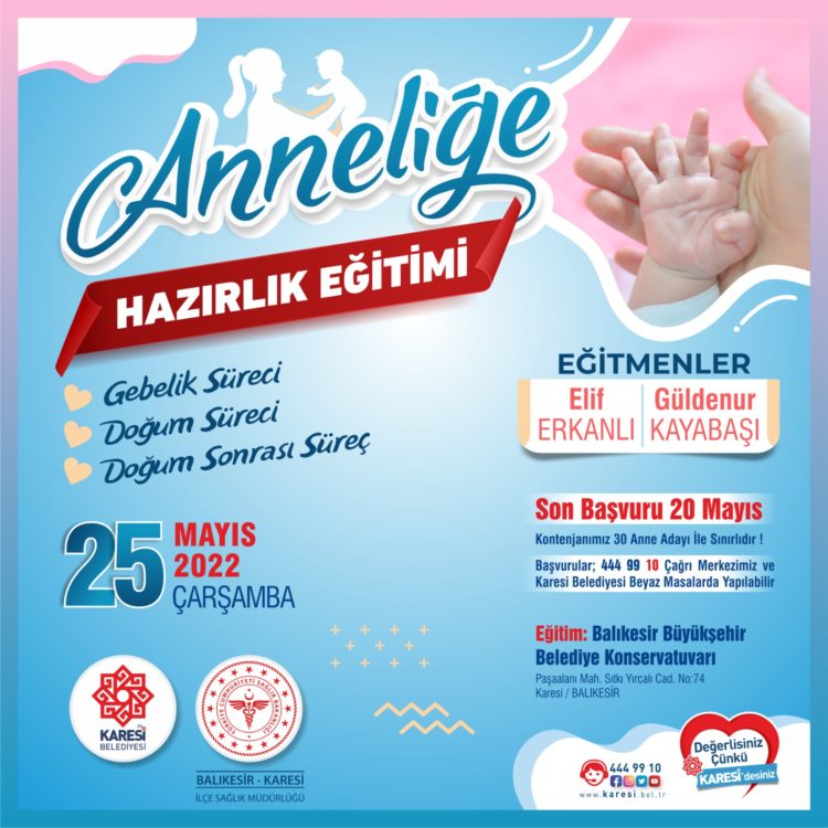 KARESİLİ ANNE ADAYLARINA DOĞUM ÖNCESİ EĞİTİM