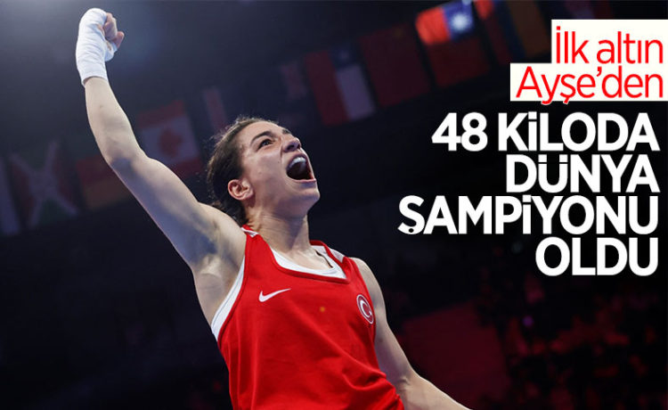 Ayşe Çağırır, 48 Kiloda Altın Madalya Kazandı