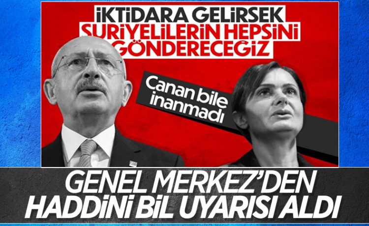 Faik Öztrak, Canan Kaftancıoğlu’nun Suriyeli Açıklamasına Cevap Verdi