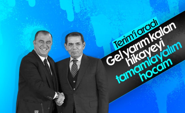 Özbek’ten Terim’e Telefon