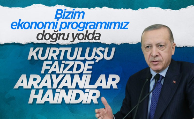 Erdoğan’dan Ekonomi Mesajı