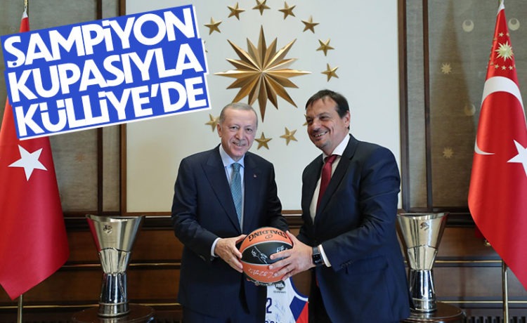 Cumhurbaşkanı, Anadolu Efes’i Kabul Etti