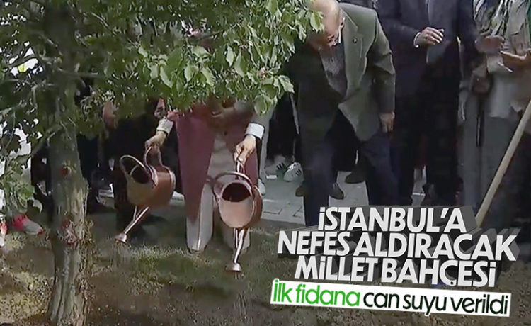 Atatürk Havalimanı’na İlk Fidanı Dikti