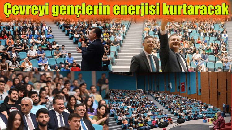 Çevreyi gençlerin enerjisi kurtaracak