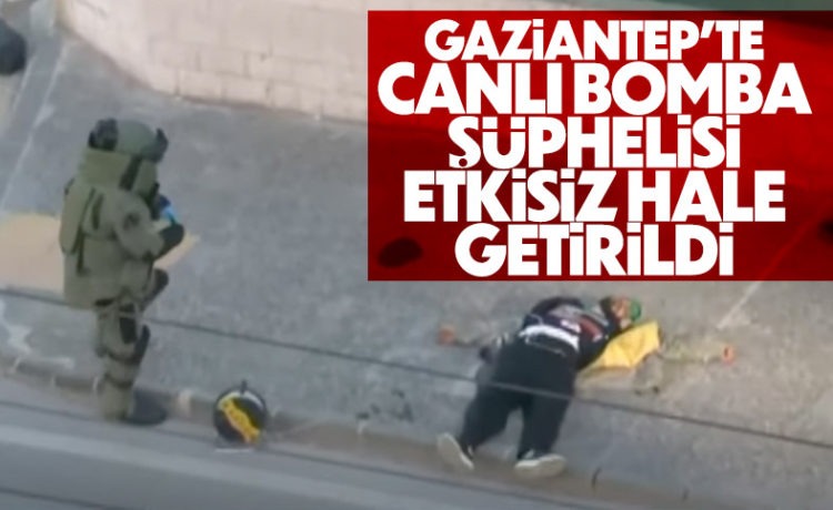 Canlı Bomba Şüphelisi Etkisiz Hale Getirildi
