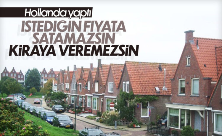 Konut Satışları ve Kiralara Sınırlama Getirdiler