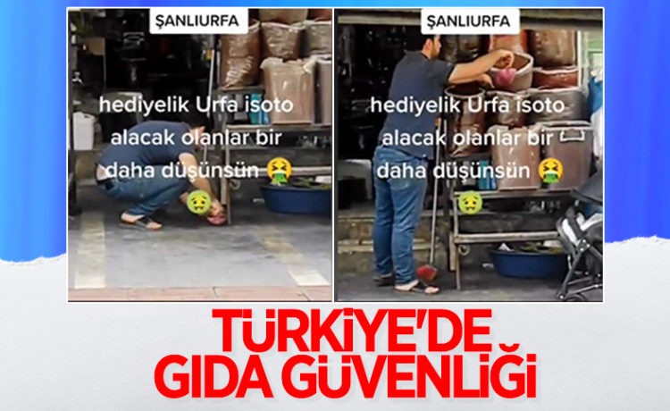Yere Dökülen İsotu Satan Esnafa Para Cezası