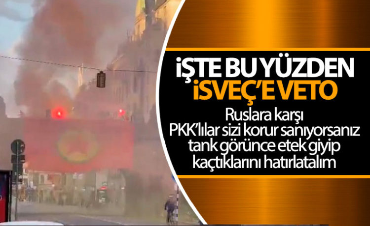 İsveç, PKK’nın Etkinliklerine İzin Veriyor