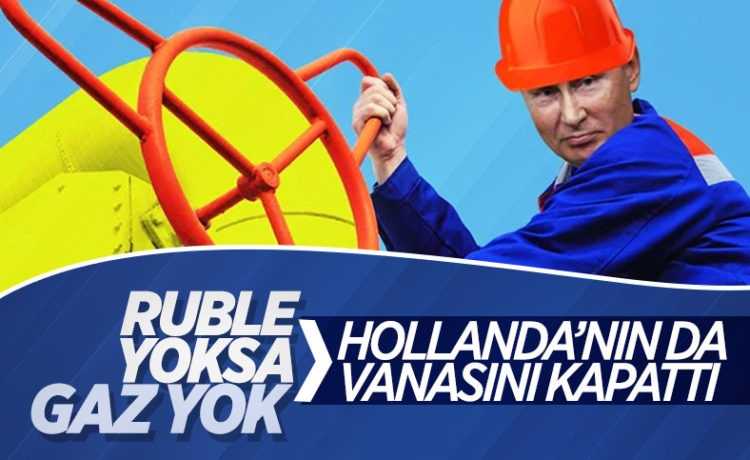 Hollanda’nın Gazını Kesiyor