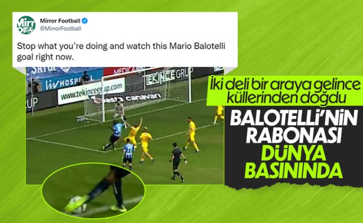 Balotelli Avrupa Basınında Manşetlerde