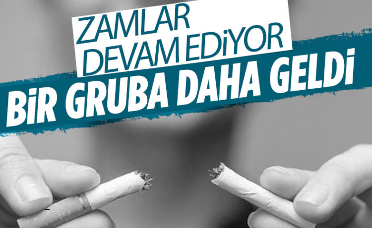 Bir Sigara Grubundan Daha Zam Geldi