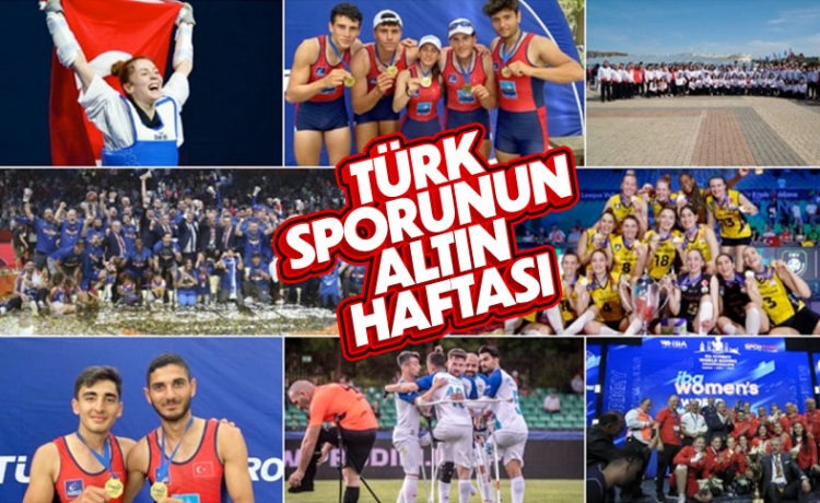 TÜRK SPORUNUN ALTIN HAFTASI