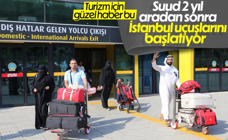 Suudi Arabistan’dan İstanbul Uçuşları Yeniden Başlıyor