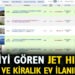 Vergiyi gören jet hızıyla satılık ve kiralık ev ilanını sildi