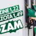 Benzin ve motorine bir zam daha…