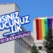 Başkonsolosluğa LGBTİ Bayrağı Asıldı!