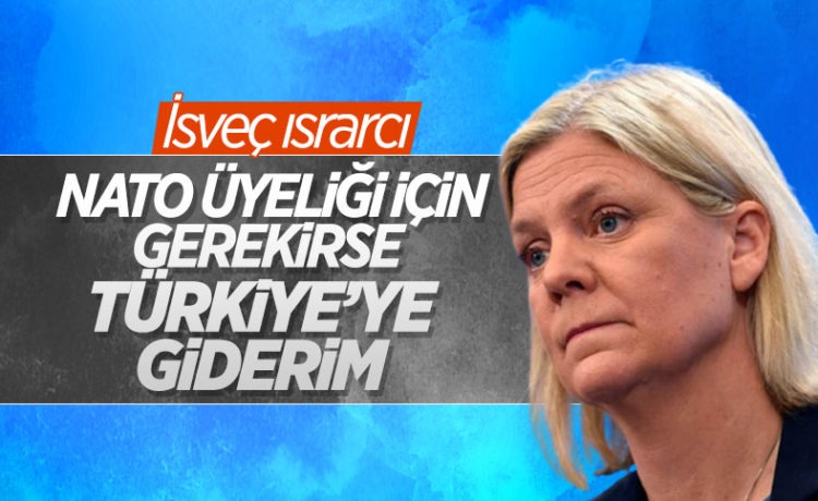 İsveç’ten NATO üyeliği açıklaması: