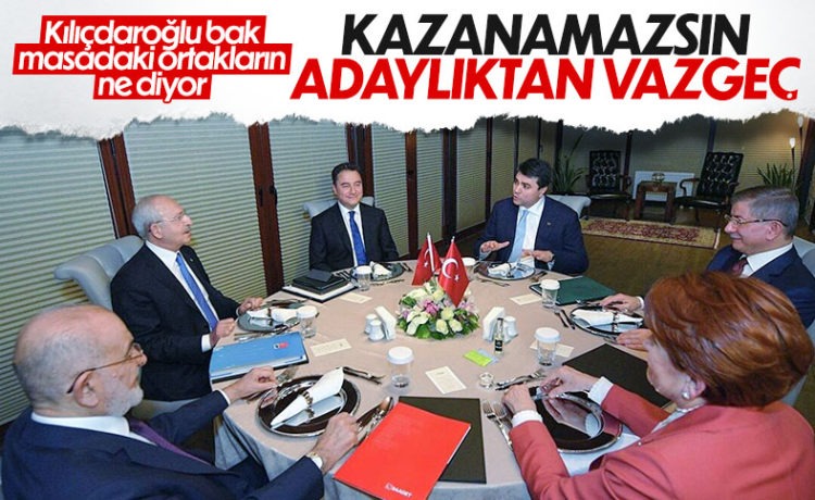 6’lı Masa Dağıldı! İddialarına Yanıt Geldi