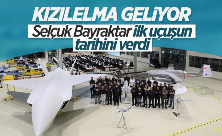Selçuk Bayraktar, Kızılelma’nın ilk uçuş tarihini açıkladı
