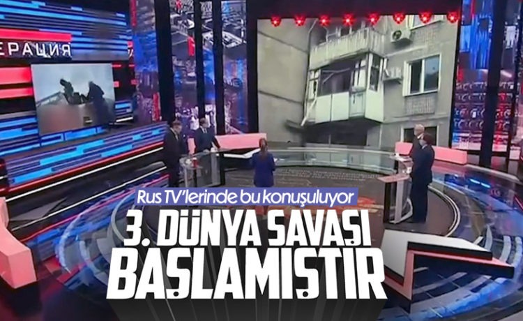 Rus devlet televizyonu: Üçüncü Dünya Savaşı başladı