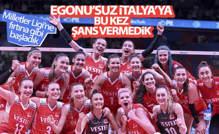 Milletler Ligi’ne İtalya galibiyetiyle başladı