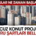 TOKİ ucuz konut projesinde başvuru şartları belli oldu