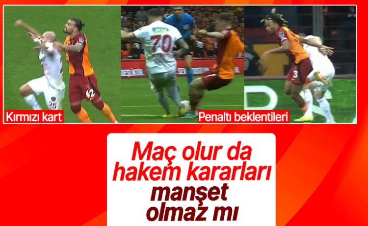 Galatasaraylılar Hakem Kararlarına Çıldırdı!