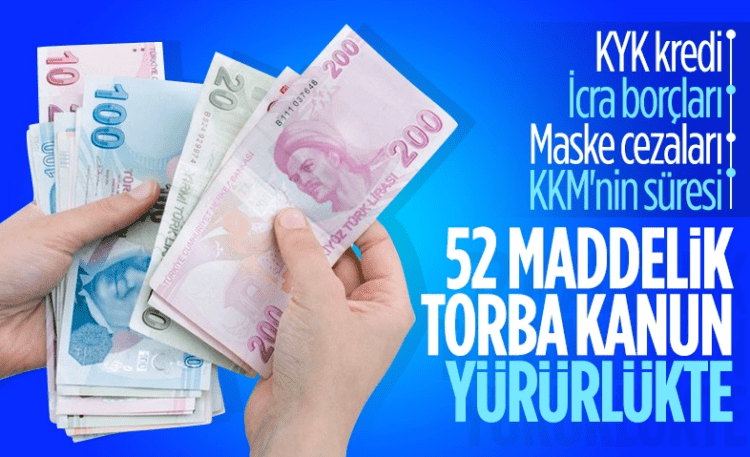 Torba Kanun Yürürlükte