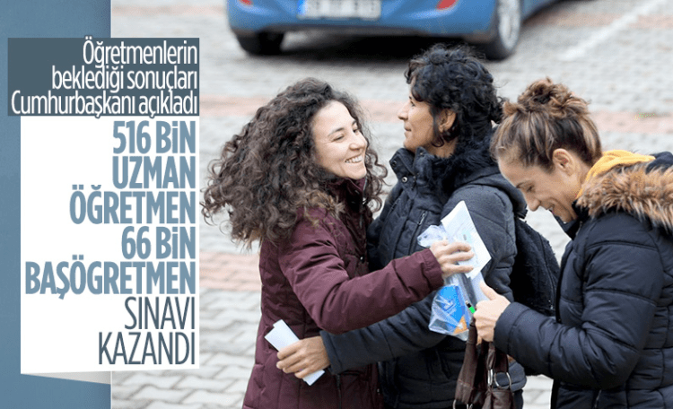 66 Bin 422 Öğretmenimiz Başarılı Oldu
