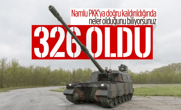 326 Terörist Etkisiz Hale Getirildi