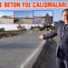 KARESİ’DE BETON YOL ÇALIŞMALARI HIZLANDI