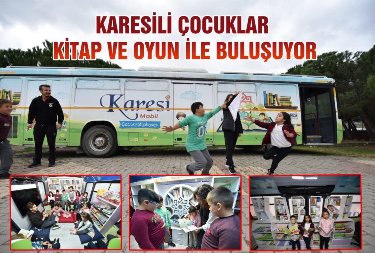KARESİLİ ÇOCUKLAR KİTAP VE OYUN İLE BULUŞUYOR