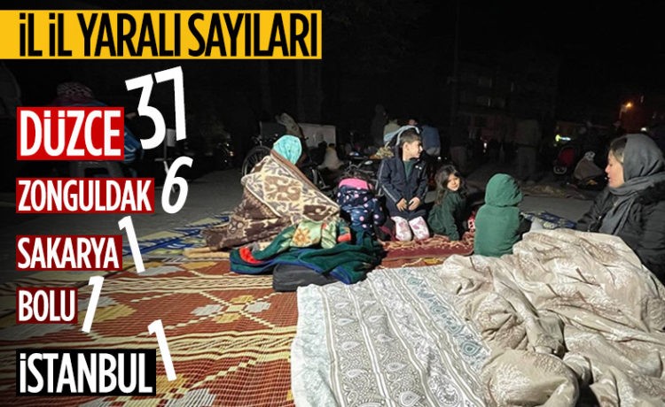 İL İL YARALI SAYILARI