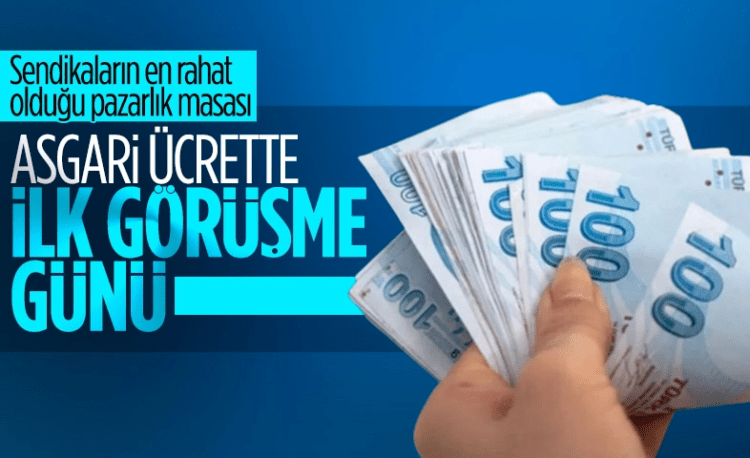 Asgari Ücret Zammında İlk Toplantı