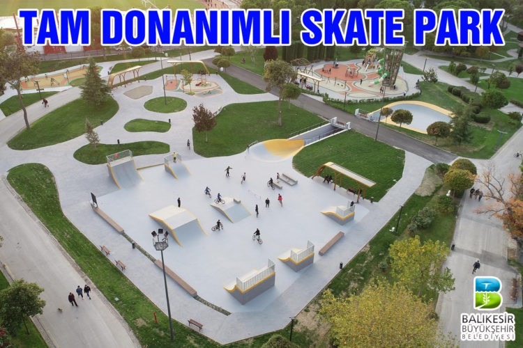 TAM DONANIMLI SKATE PARK