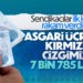 Kırmızı Çizgimiz 7 Bin 785 Lira