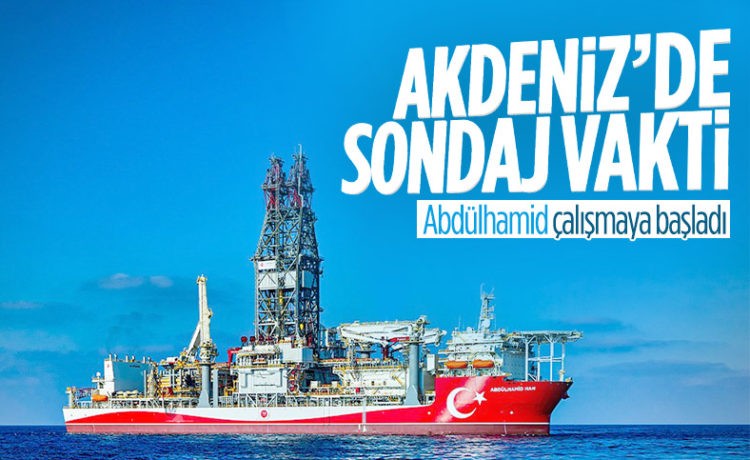 Akdeniz’de Sondaja Başladı
